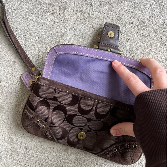 Vintage 90s coach cheetah leopard print wallet Y2K rare - Picture 4 of 6